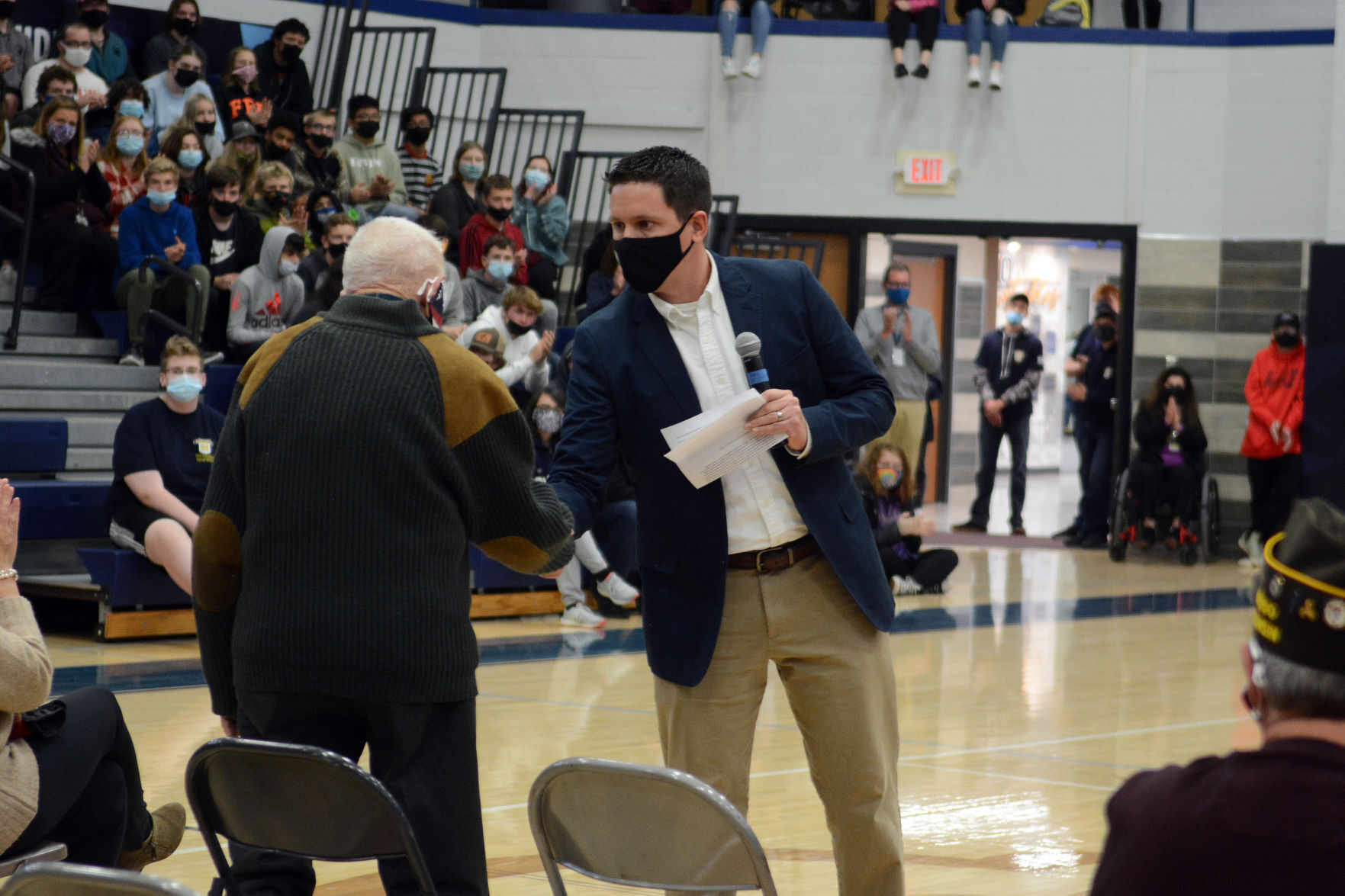 World War II veteran recognized